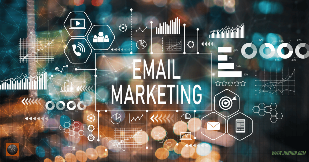 Business owner using email marketing campaigns to connect with customers and increase sales