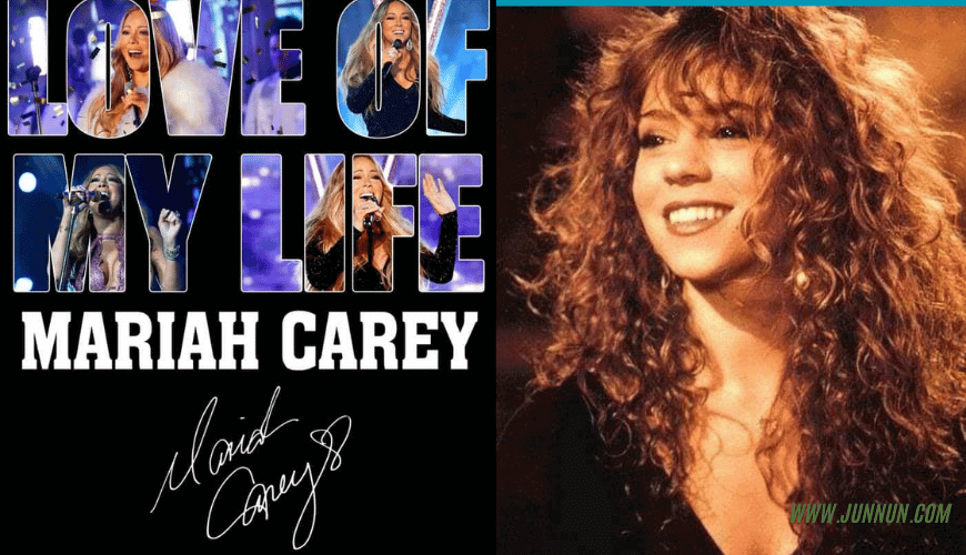 Portrait of Mariah Carey, favorite female singer featured on Junnun Personal Space page