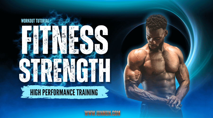 Athletic man performing push-ups during bodyweight strength training without equipment