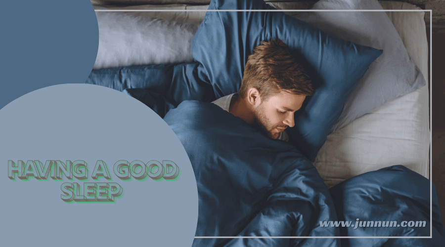 Peaceful person sleeping deeply to restore energy, improve stamina, and enhance overall wellness.