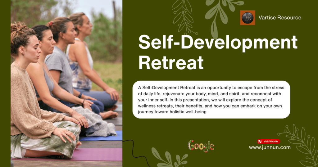 Persons practicing mindfulness and meditation during a self-development retreat to reset life and gain mental clarity