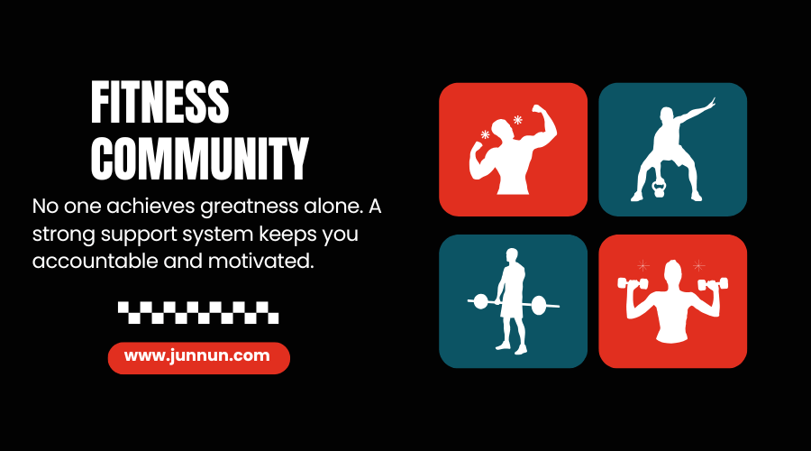 Group of motivated athletes supporting each other to achieve fitness and wellness goals